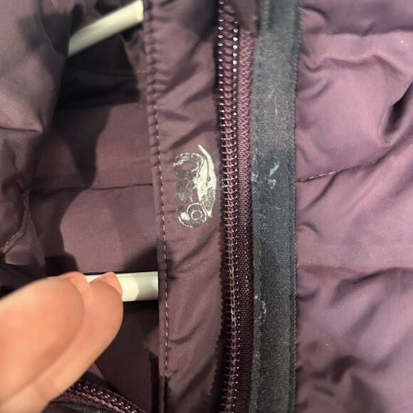 Columbia Women’s Puffer Jacket Extra Small Purple Warm Layering Zip Pockets - Picture 8 of 16